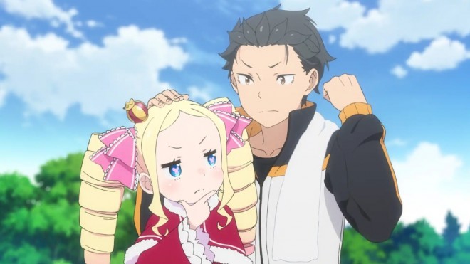 Beatrice x Sybaru via anime "Re:Zero" season3