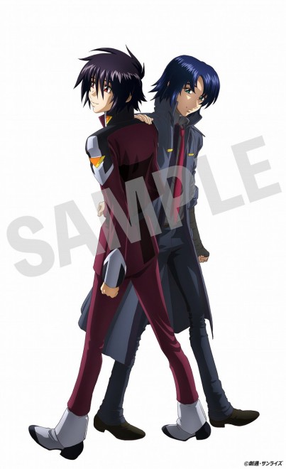 Newly drawn illustration for the Mobile Suit Gundam SEED FREEDOM movie (C) Sotsu/Sunrise.