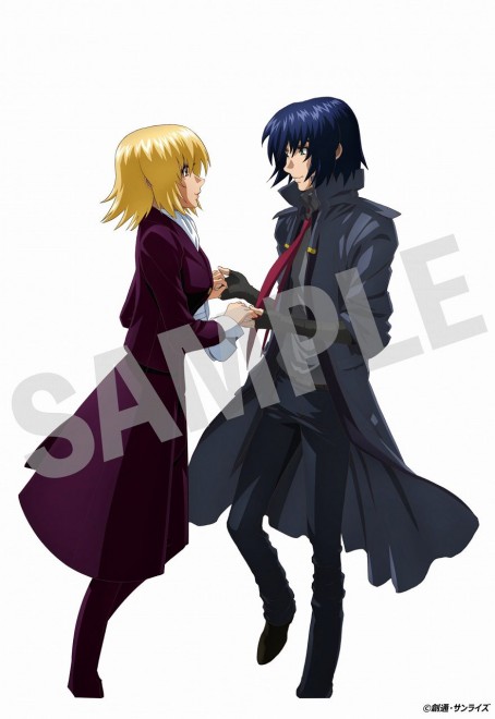 Newly drawn illustration for the Mobile Suit Gundam SEED FREEDOM movie (C) Sotsu/Sunrise.