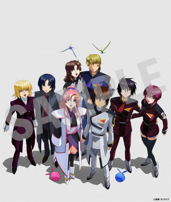 Newly drawn illustration for the Mobile Suit Gundam SEED FREEDOM movie (C) Sotsu/Sunrise.