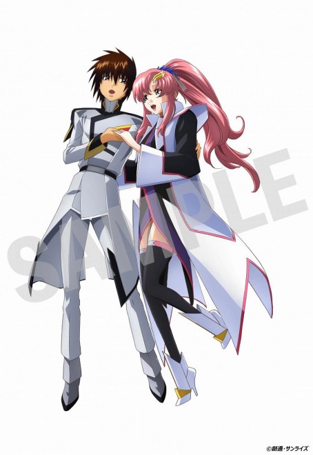 Newly drawn illustration for the Mobile Suit Gundam SEED FREEDOM movie (C) Sotsu/Sunrise.