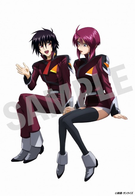 Newly drawn illustration for the Mobile Suit Gundam SEED FREEDOM movie (C) Sotsu/Sunrise.