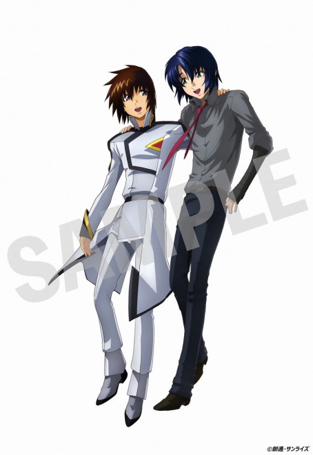 Newly drawn illustration for the Mobile Suit Gundam SEED FREEDOM movie (C) Sotsu/Sunrise.