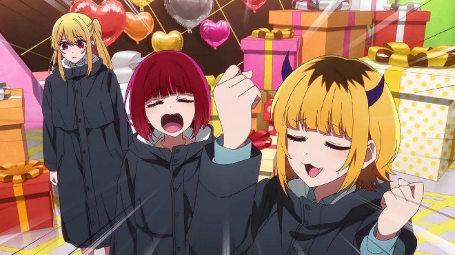 New B Komachi via Anime "Oshi no Ko" scene cut