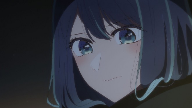 Akane Kurokawa via Anime "Oshi no Ko" scene cut