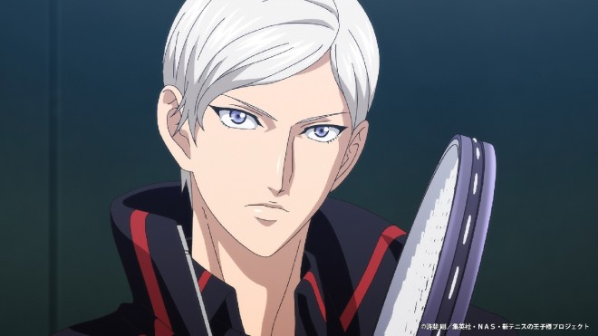 Scene from The New Prince of Tennis U-17 World Cup Semifinal (C) Takeshi Konomi/Shueisha, NAS, The New Prince of Tennis Project