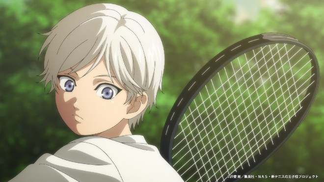 Scene from The New Prince of Tennis U-17 World Cup Semifinal (C) Takeshi Konomi/Shueisha, NAS, The New Prince of Tennis Project