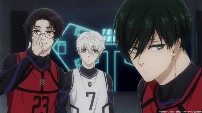 Mini-anime Blue Lock Additional Time! scene cut (C) Muneyuki Kaneshiro, Yusuke Nomura, Kodansha / "Blue Lock" Production Committee