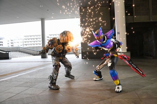 From Kamen Rider Gavv, Episode 5 © 2024 Ishimori Pro, TV Asahi, ADK EM, Toei