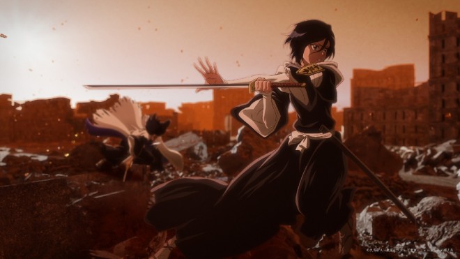 Scene cut from the 'BLEACH' 20th anniversary PV (C) Tite Kubo / Shueisha, TV Tokyo, dentsu, Pierrot