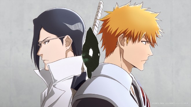 Scene cut from the 'BLEACH' 20th anniversary PV (C) Tite Kubo / Shueisha, TV Tokyo, dentsu, Pierrot