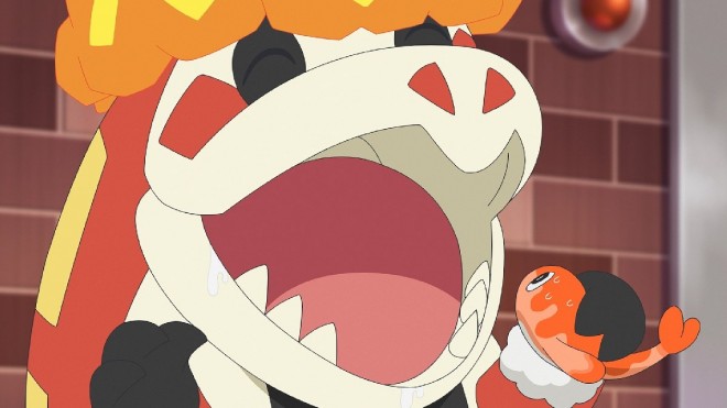 Scene from the Pokémon anime