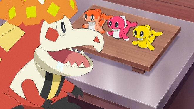 Scene from the Pokémon anime