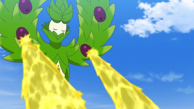 Scene from the Pokémon anime