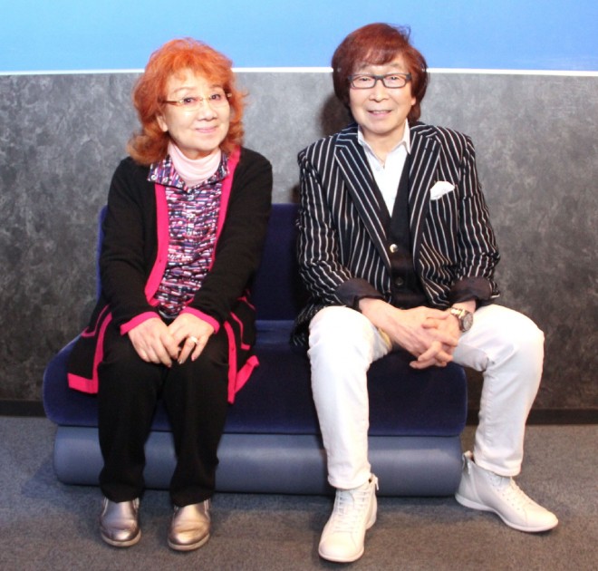 From left: Masako Nozawa, Toshio Furukawa (C) ORICON NewS inc.