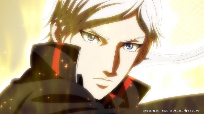 Scene from The New Prince of Tennis U-17 World Cup Semifinal (C) Takeshi Konomi/Shueisha, NAS, The New Prince of Tennis Project