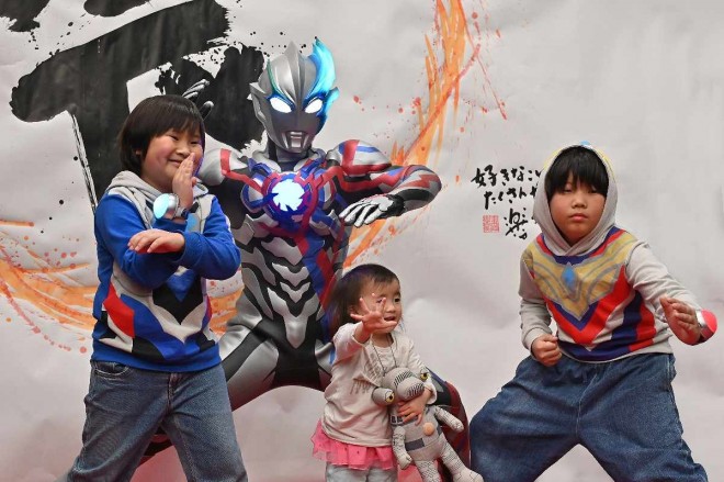Image from the Ultraman Heroes EXPO 2025 New Year Festival in Tokyo Dome City live stage (C) Tsuburaya Productions