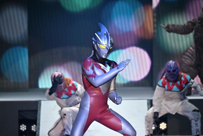 Image from the Ultraman Heroes EXPO 2025 New Year Festival in Tokyo Dome City live stage (C) Tsuburaya Productions