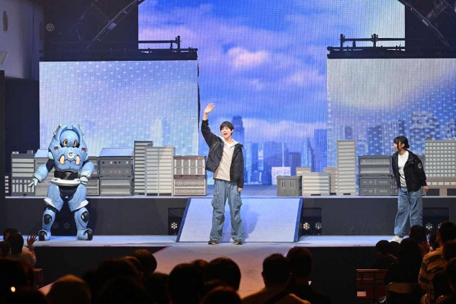 Image from the Ultraman Heroes EXPO 2025 New Year Festival in Tokyo Dome City live stage (C) Tsuburaya Productions