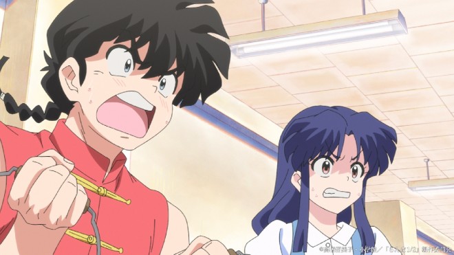 Scene from Ranma 1/2 (C) Rumiko Takahashi / Shogakukan / "Ranma 1/2" Production Committee