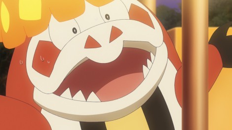 Scene from the Pokémon anime