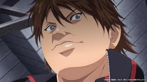 Scene from The New Prince of Tennis U-17 World Cup Semifinal (C) Takeshi Konomi/Shueisha, NAS, The New Prince of Tennis Project