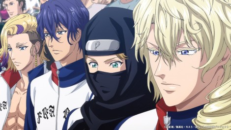 Scene from The New Prince of Tennis U-17 World Cup Semifinal (C) Takeshi Konomi/Shueisha, NAS, The New Prince of Tennis Project