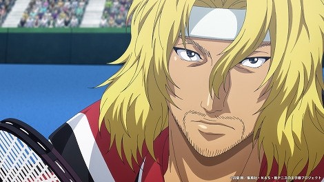 Scene from The New Prince of Tennis U-17 World Cup Semifinal (C) Takeshi Konomi/Shueisha, NAS, The New Prince of Tennis Project