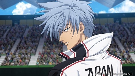 Scene from The New Prince of Tennis U-17 World Cup Semifinal (C) Takeshi Konomi/Shueisha, NAS, The New Prince of Tennis Project