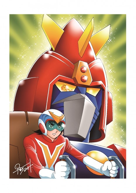Live-Action 'Voltes V' Support Illustrations from Masato Hayase