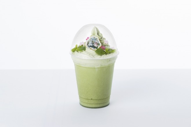Pokémon × Craftsmanship Exhibition Shaymin Matcha Latte