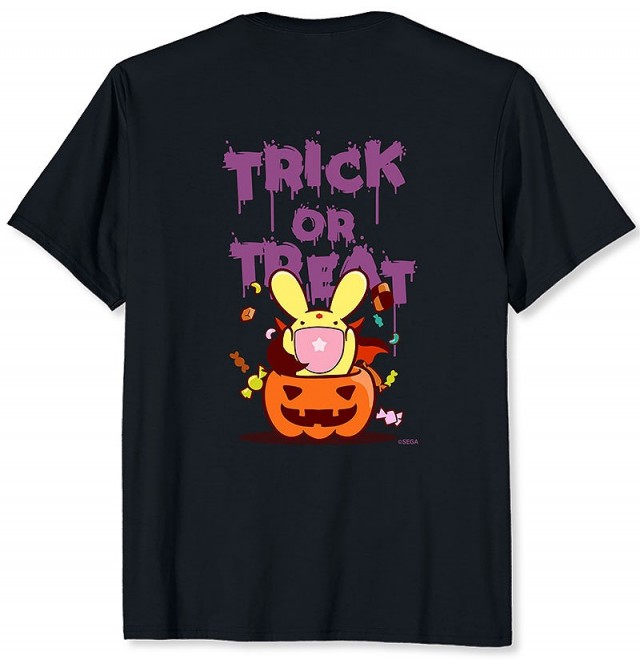 Puyo Puyo Halloween hoodie with festive designs, part of SEGA's limited-time collection.