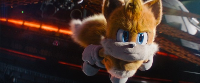 Shadow and Sonic bring the heat to Tokyo's Shibuya in Sonic × Shadow TOKYO MISSION (C) 2024 PARAMOUNT PICTURES AND SEGA OF AMERICA, INC