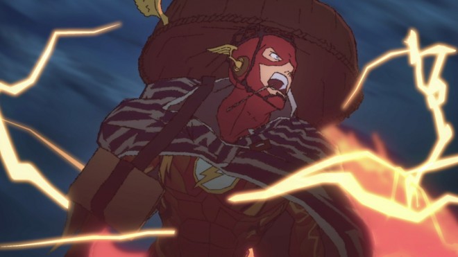 Scene from Batman Ninja vs. Yakuza League