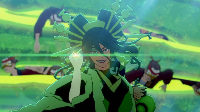 Scene from Batman Ninja vs. Yakuza League
