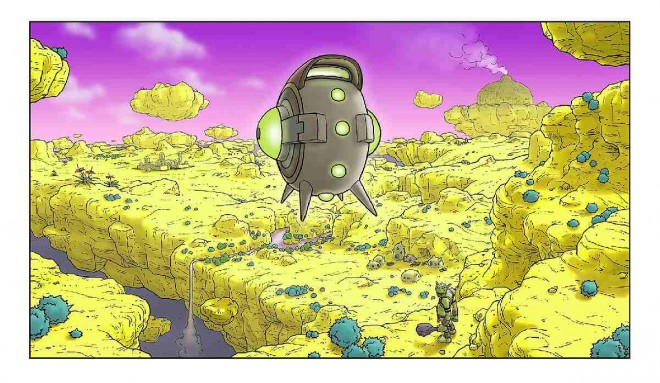Design of the Daimakai from Dragon Ball DAIMA, revealed at NYCC 2024