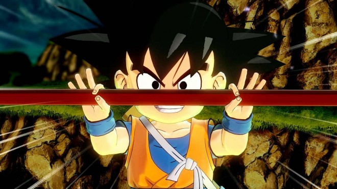 Mini Goku from Dragon Ball DAIMA in Xenoverse 2