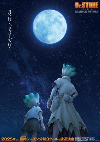 The first cour of Dr.STONE's final season will air in January 2025.