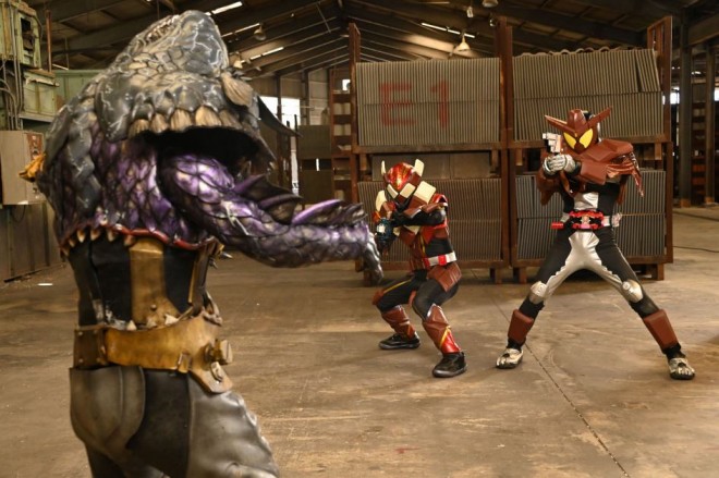 From Kamen Rider Gavv, Episode 8 © 2024 Ishimori Pro, TV Asahi, ADK EM, Toei