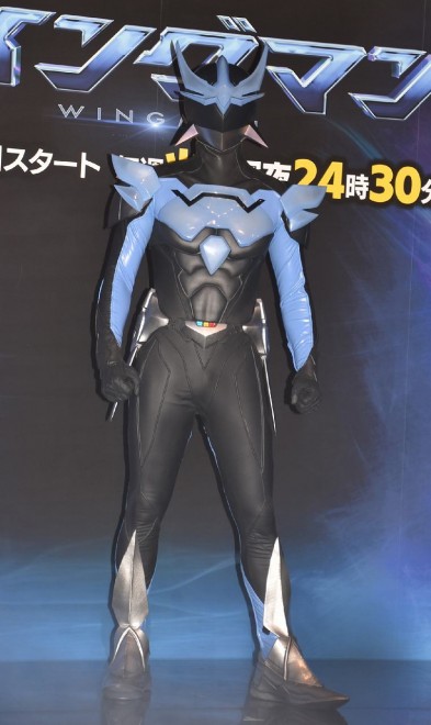 Wingman, at the press conference for the live-action adaptation.