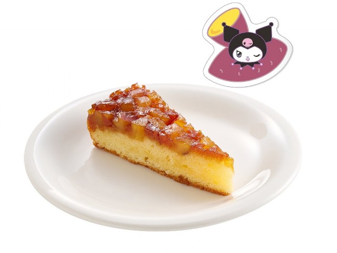 Sushiro Collaborates with Sanrio's Kuromi Caramel Sweet Potato Moist Cake