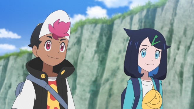 Scene from the Pokémon anime