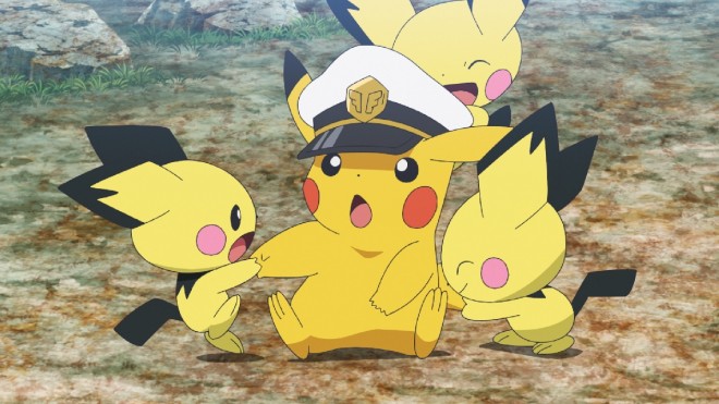Scene from the Pokémon anime
