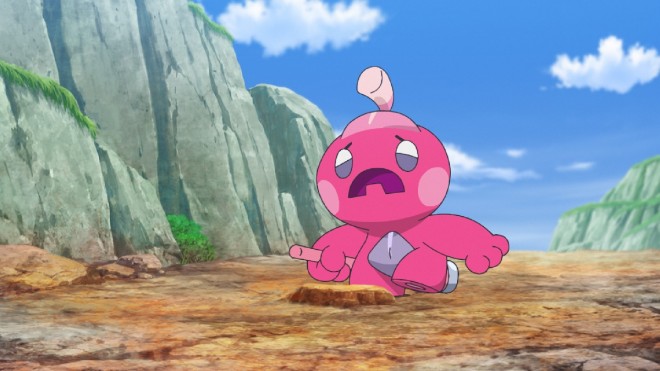 Scene from the Pokémon anime