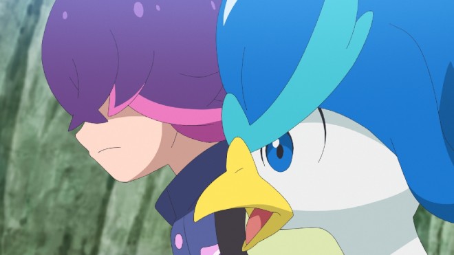 Scene from the Pokémon anime