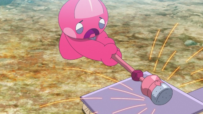 Scene from the Pokémon anime