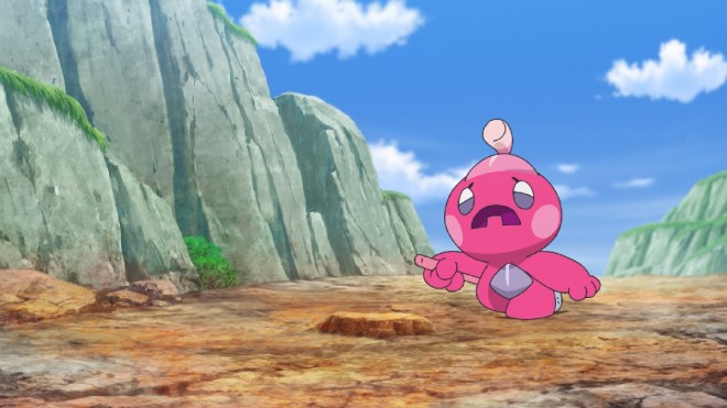 Scene from the Pokémon anime