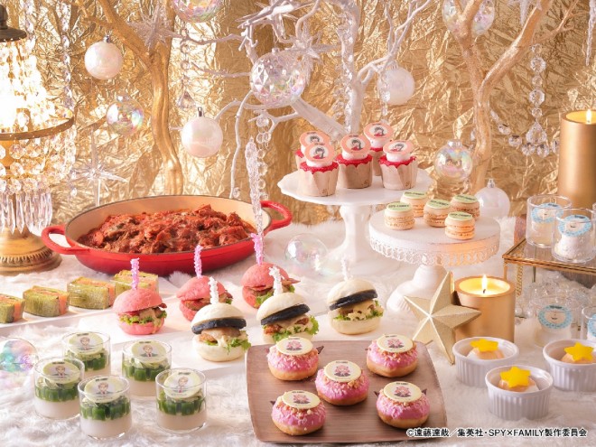 Experience the world of SPY×FAMILY at the SPY×FAMILY Collaboration Buffet Holiday Season