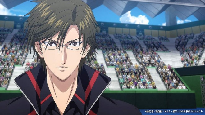Scene from The New Prince of Tennis U-17 World Cup Semifinal (C) Takeshi Konomi/Shueisha, NAS, The New Prince of Tennis Project