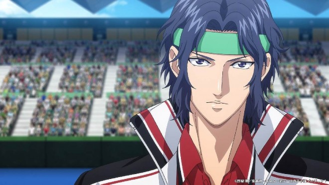 Scene from The New Prince of Tennis U-17 World Cup Semifinal (C) Takeshi Konomi/Shueisha, NAS, The New Prince of Tennis Project